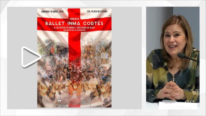 Inma Cortés celebrarà 50 anys del seu ballet amb un homenatge a Sant Jordi en la plaça d’Espanya