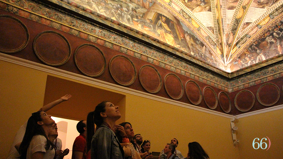 Visita al Palau / Imatge d'arxiu