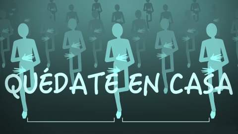 Fotograma del videoclip 'Todos contra el corona' del músic alcoià Mauri Sanchis