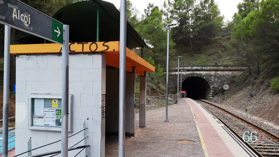 Estació de Cocentaina / Foto: GLC