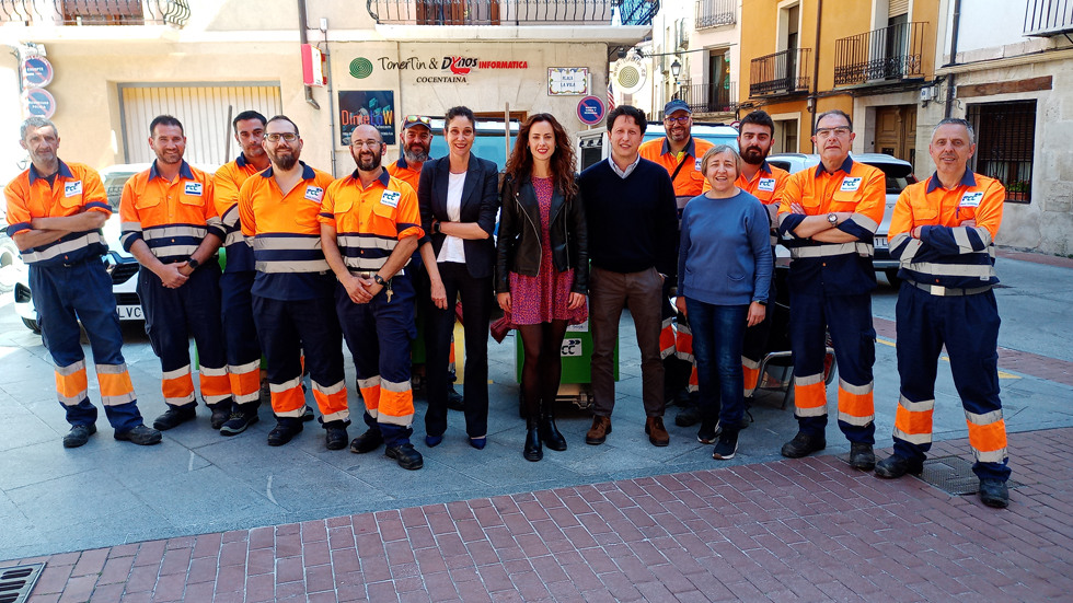Presentació dels vehicles de neteja de Cocentaina // Foto: AJC