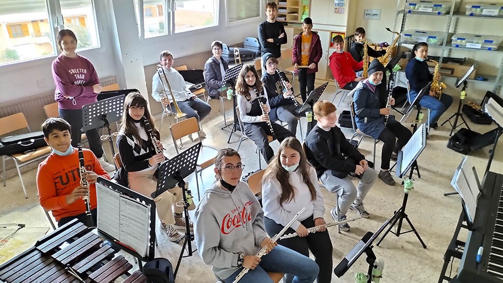Activitat musical en IES Andreu Sempere