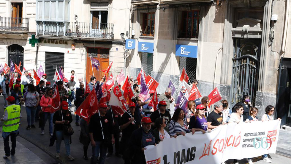 Manifestación Día del Trabajador // Foto: SBG