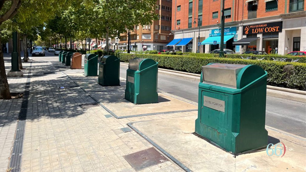 Contenedores de basura // Foto: MRG