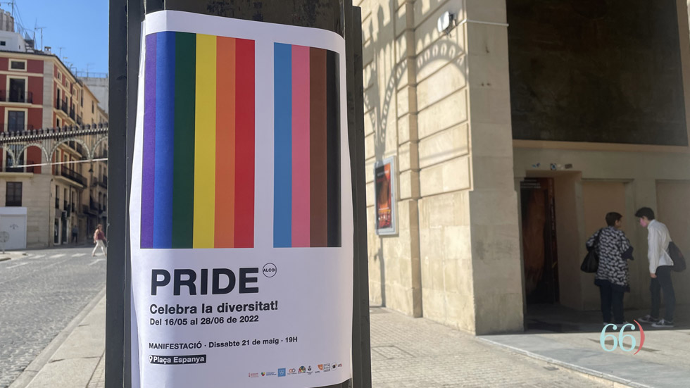Cartell del Pride Alcoi // Foto: SBG