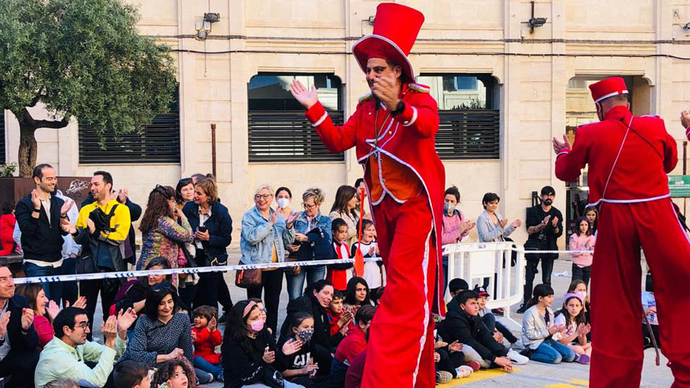 Actuació 'Petit Circ', cloenda Mostra de Teatre Escolar // Foto: AJA