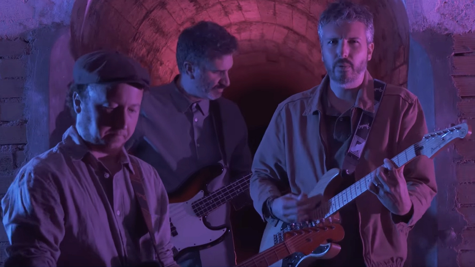 Fotograma del cideoclip d'Andreu Valor