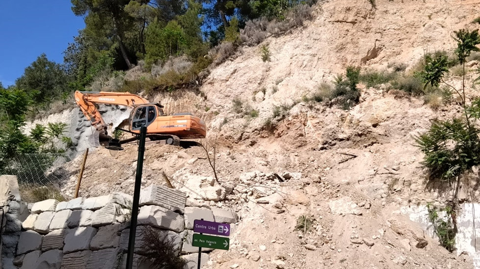 Obras en La Beniata