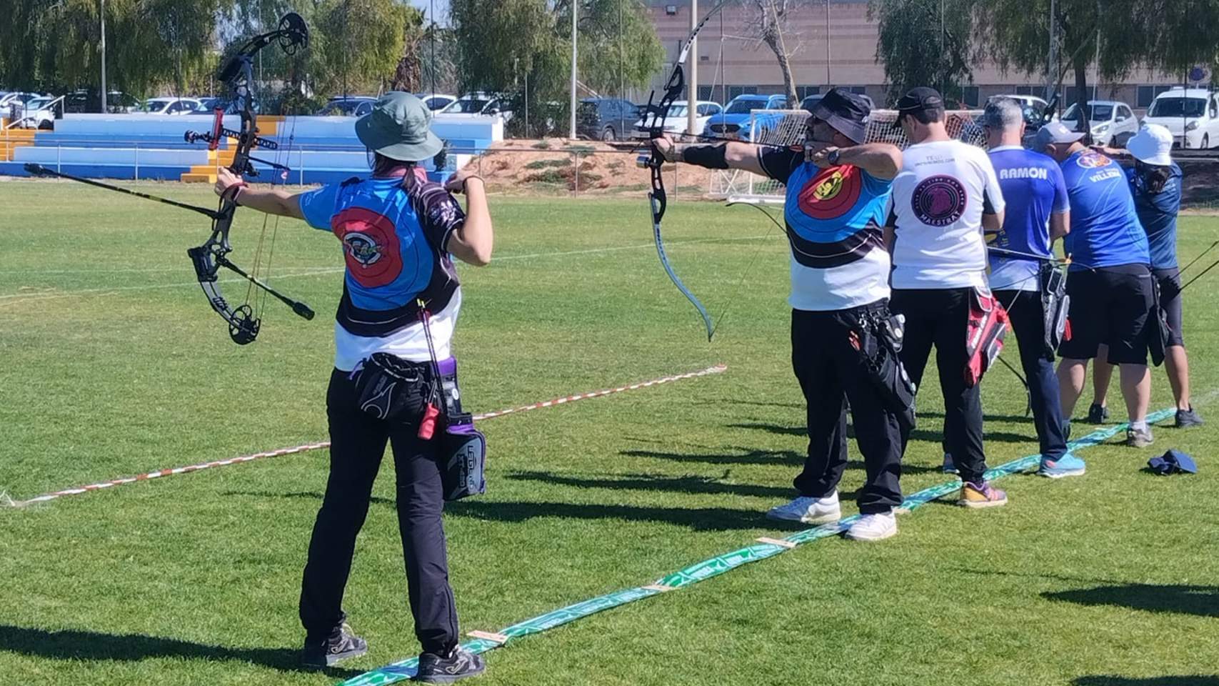 Arqueros del Santa Lucía en Santa Pola