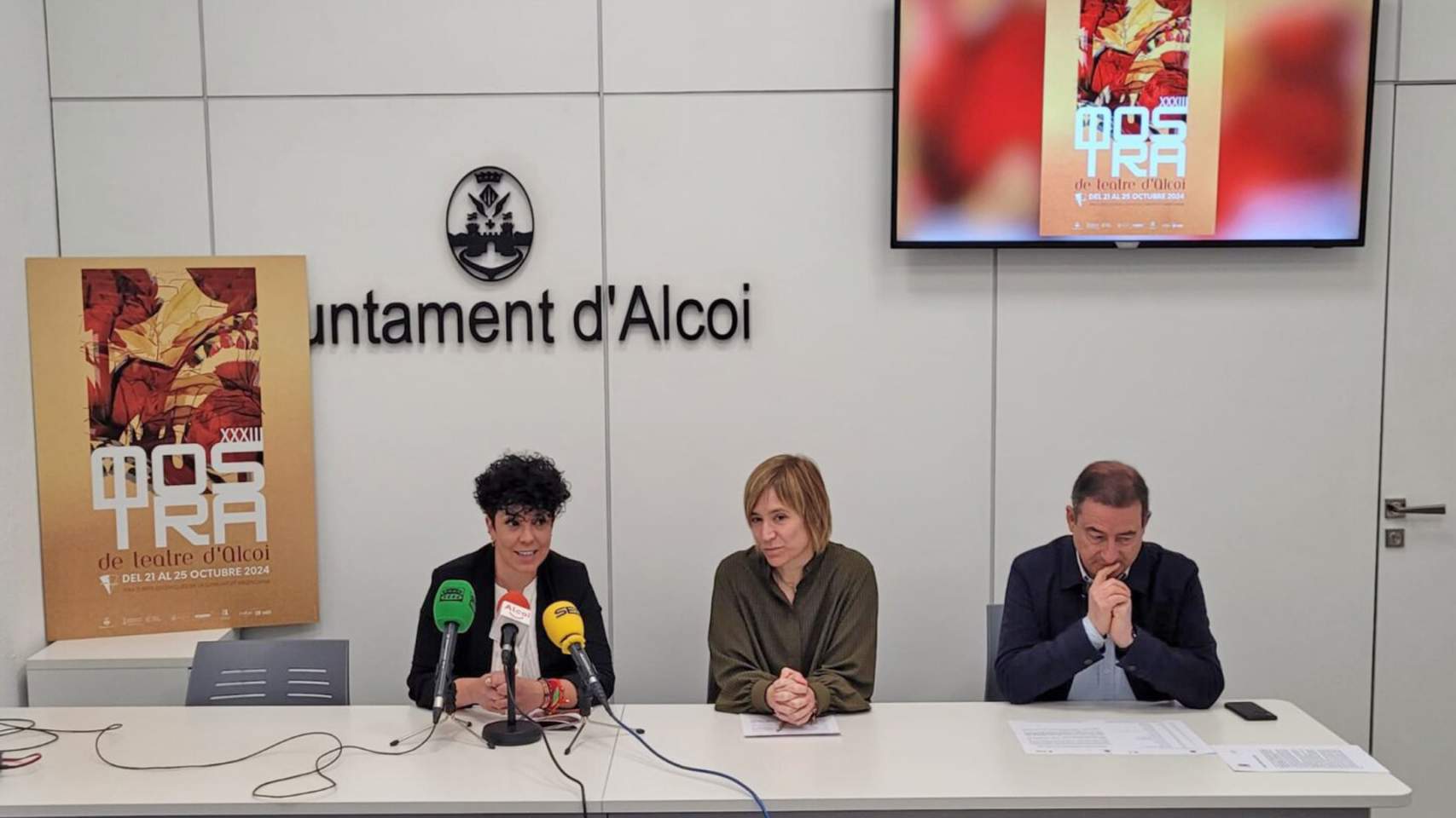 Presentació cartell Mostra de Teatre Alcoi 2024