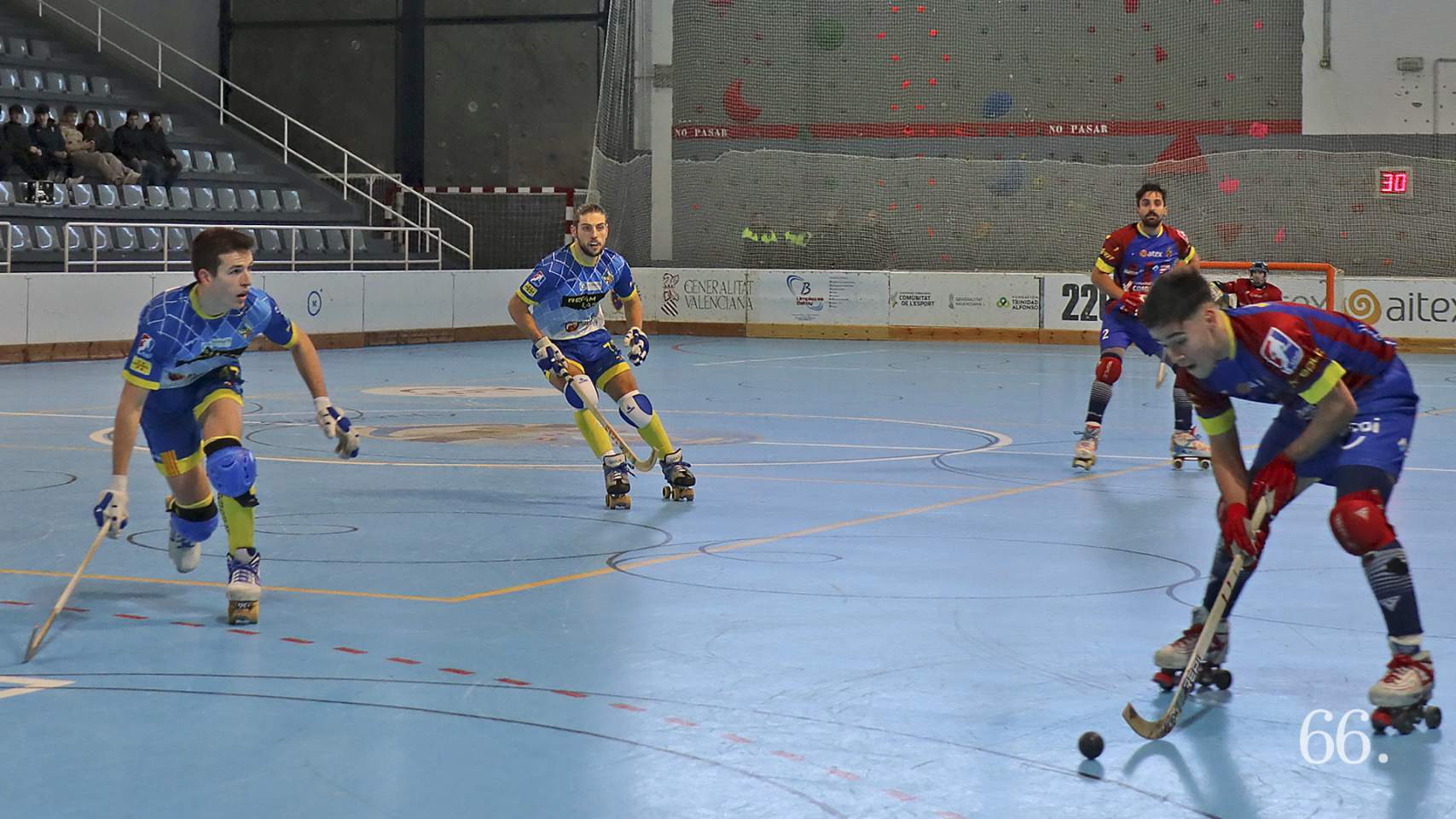 Partido frente al Caldes en Alcoy