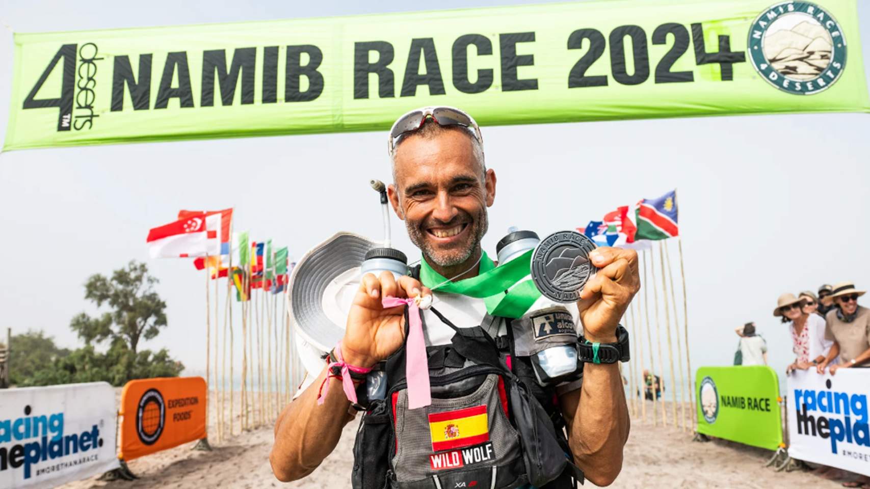 Vicente Juan García, ganador en Namibia