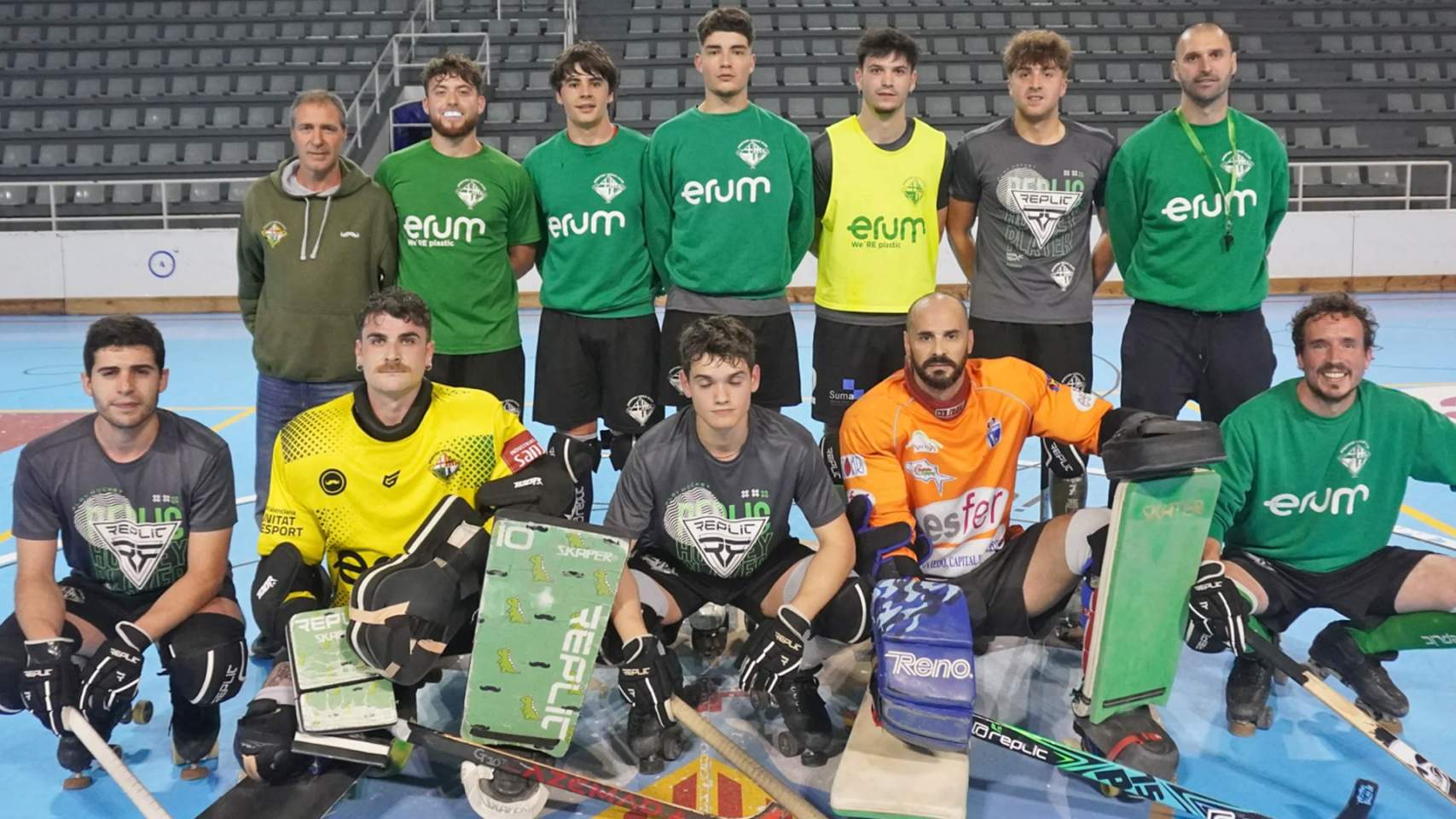 Plantilla del Sporting Alcoi / Foto: Santi Carmona