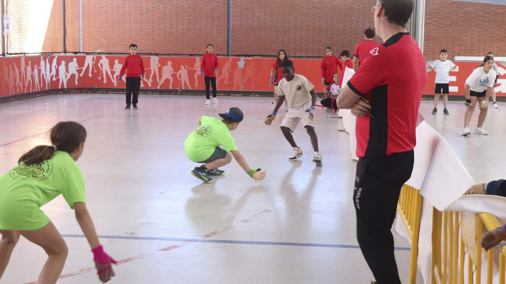 Partidas en el polideportivo de Alcoy