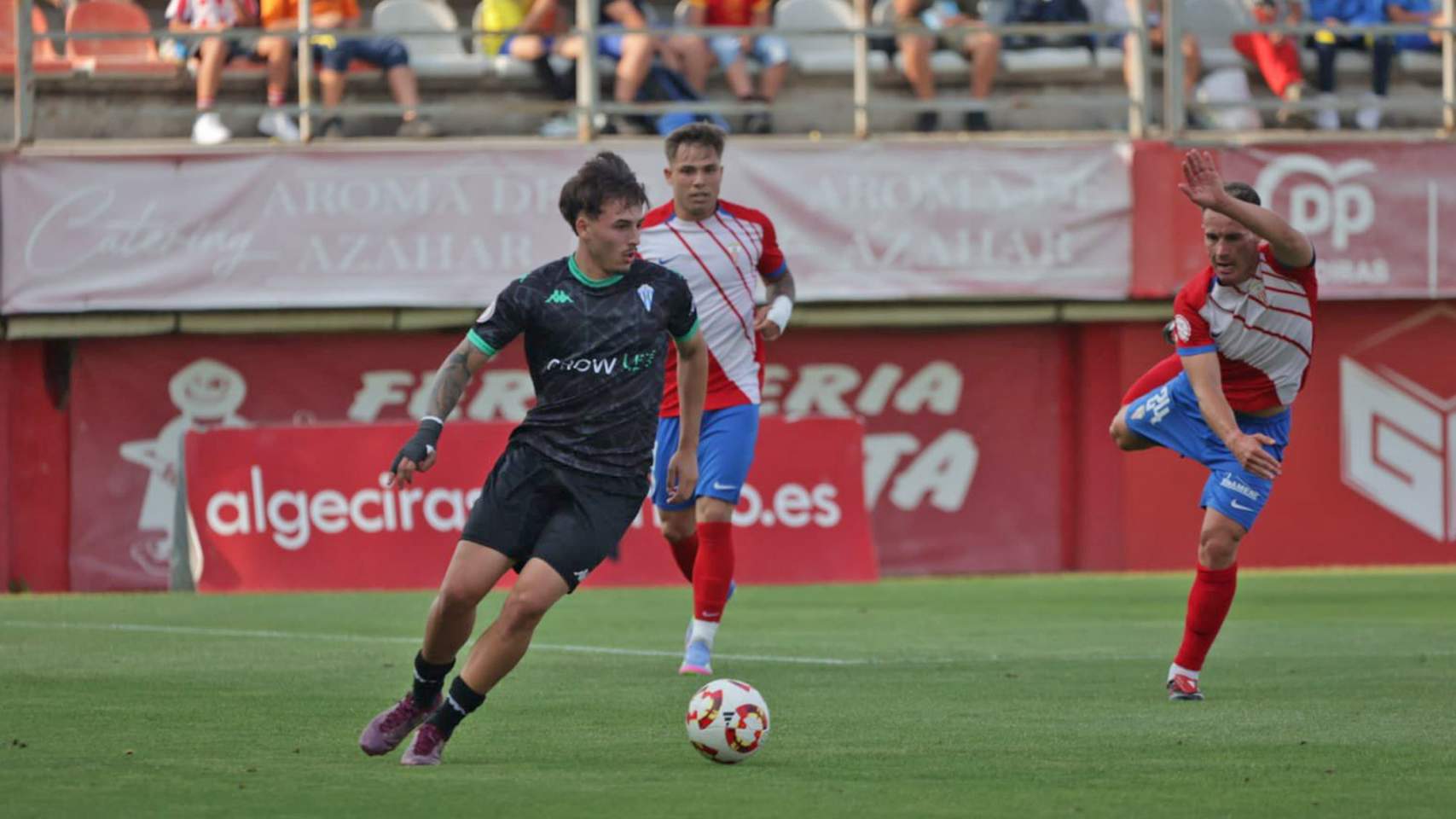 De Palmas en el partido ante el Algeciras / Foto: Twitter CDAlcoyano