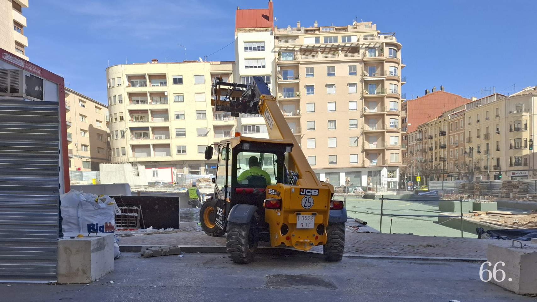 Obras en La Rosaleda