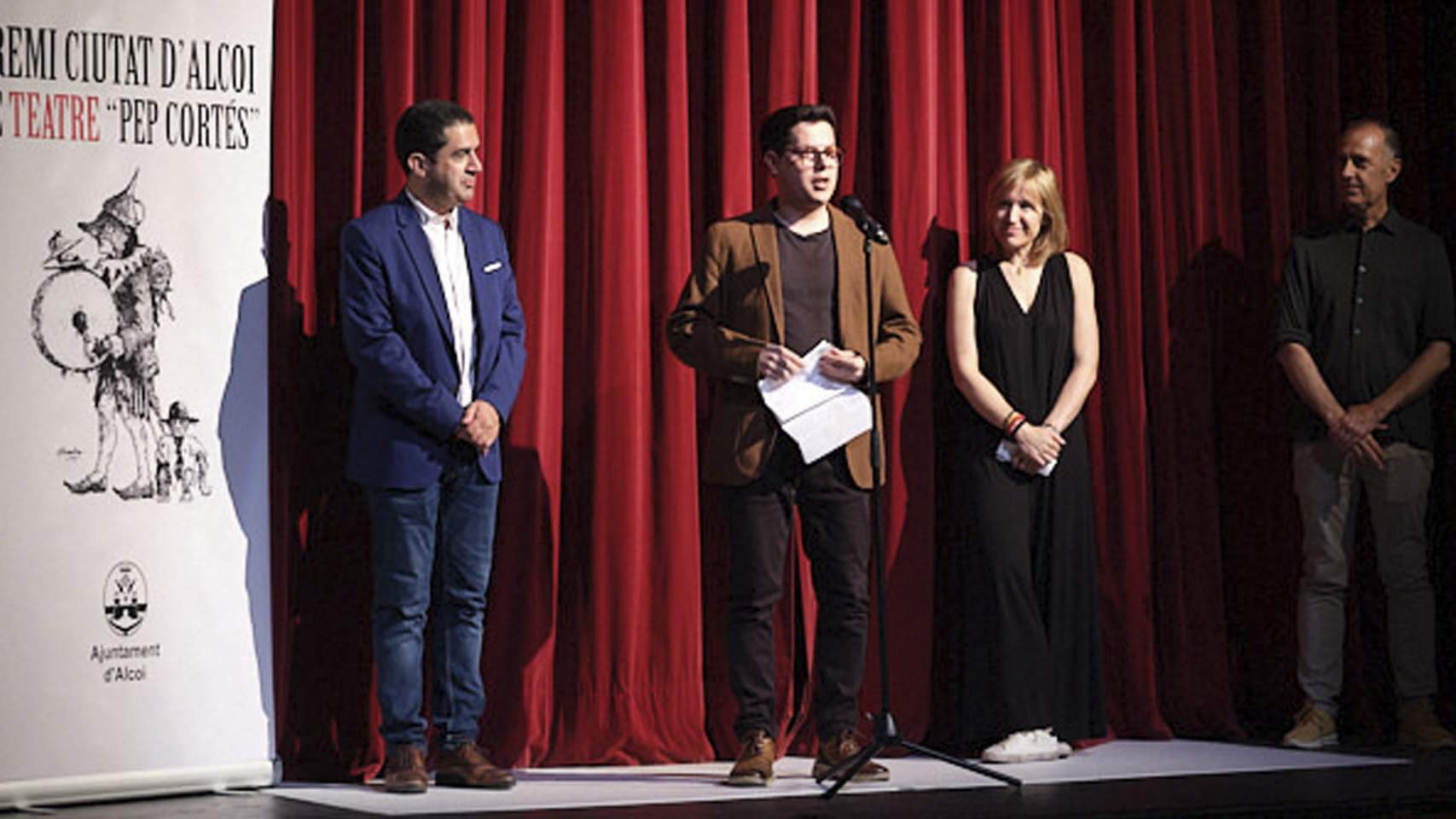 Àlex Castro ha recollit el premi en el Principal
