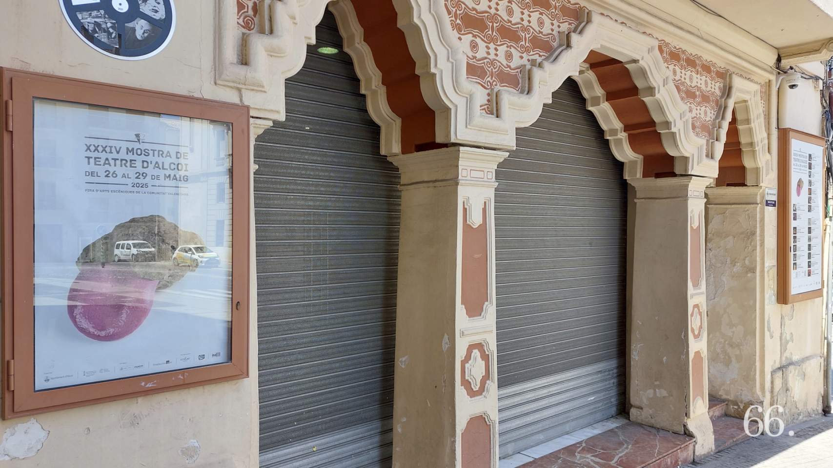 Teatre Principal cerrado