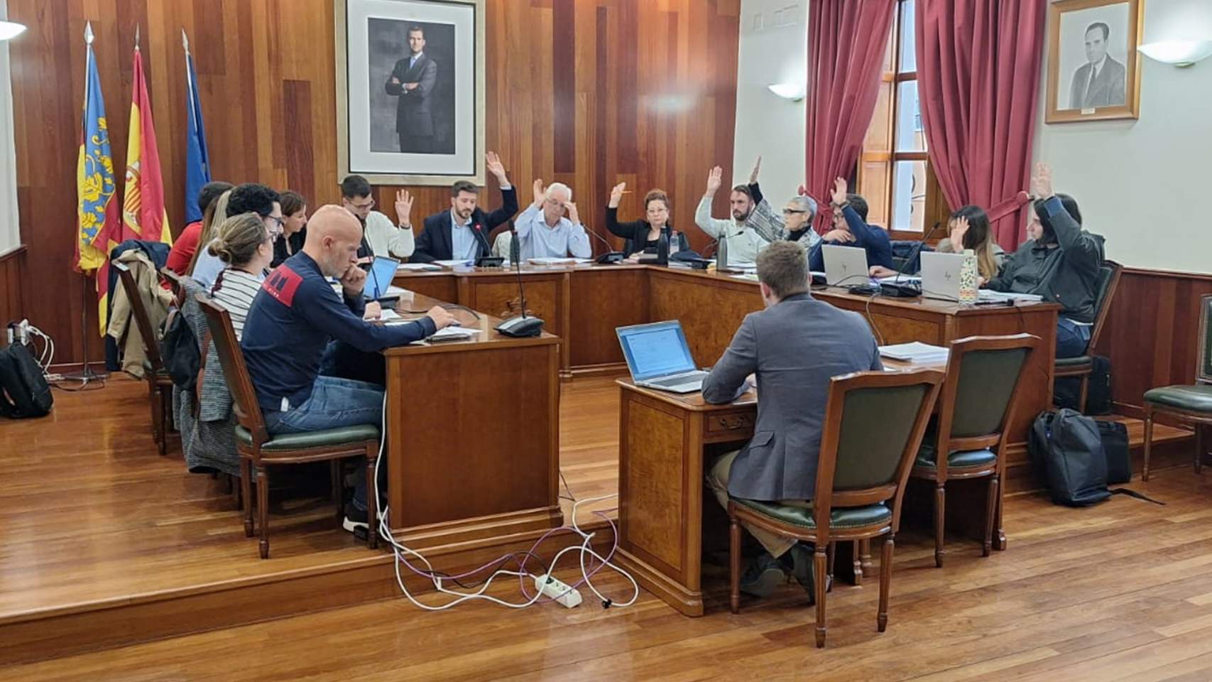 Ple de votació a Cocentaina