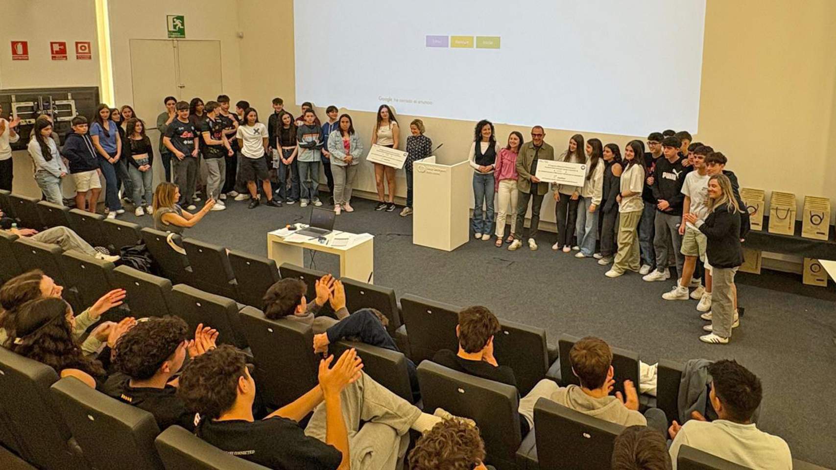 Final del concurs en les instal·lacions de la fundació