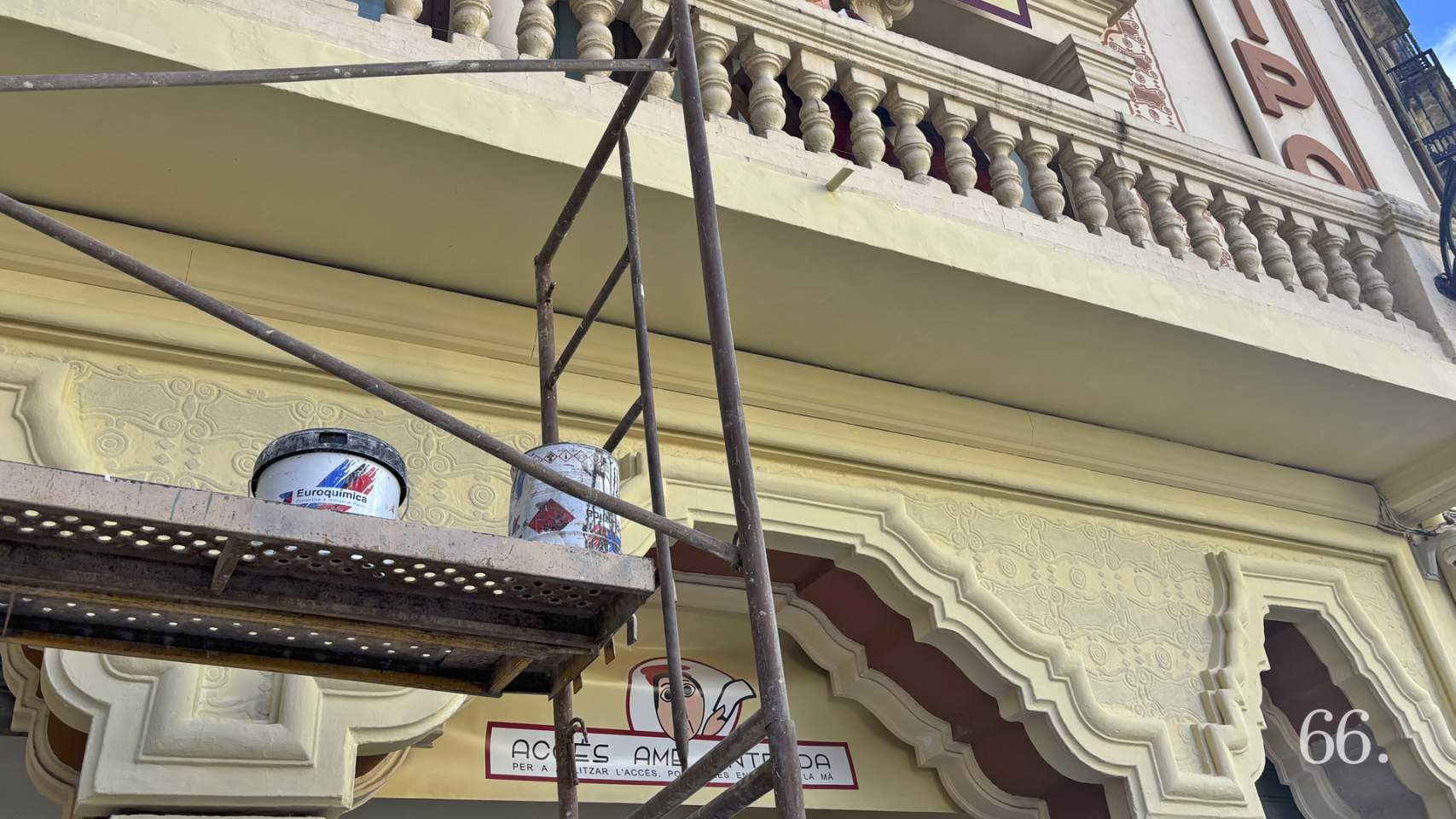 Reformes en la fa&ccedil;ana del Principal
