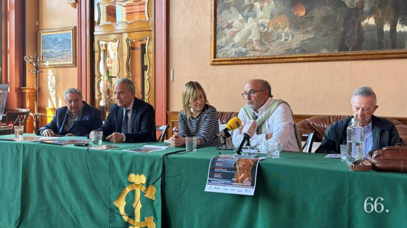 Antonio Pastor, Indalecio Carbonell, Elisa Guillem, Miguel Ferr&aacute;ndiz y Alfonso Jord&aacute; / Foto: MRG
