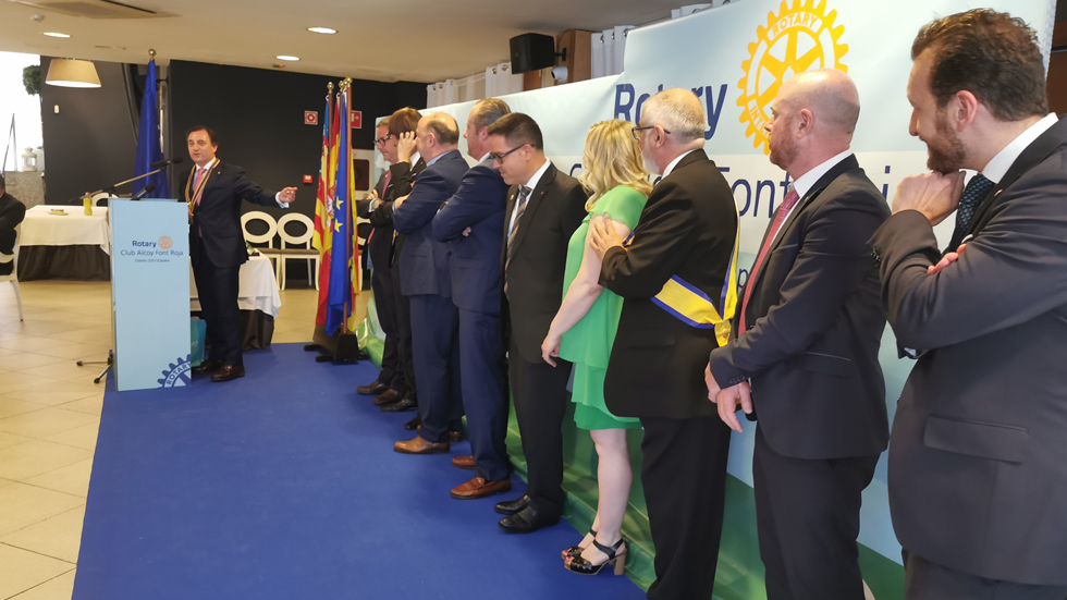 Pedro García y la Junta RCAFR