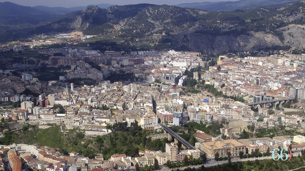 Imagen aérea de Alcoy / Foto: Archivo Redacción