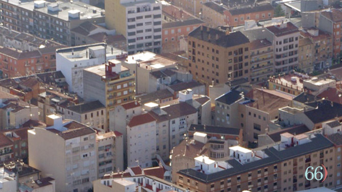 Imatge aèrea de Cocentaina / Foto: Arxiu Redacció