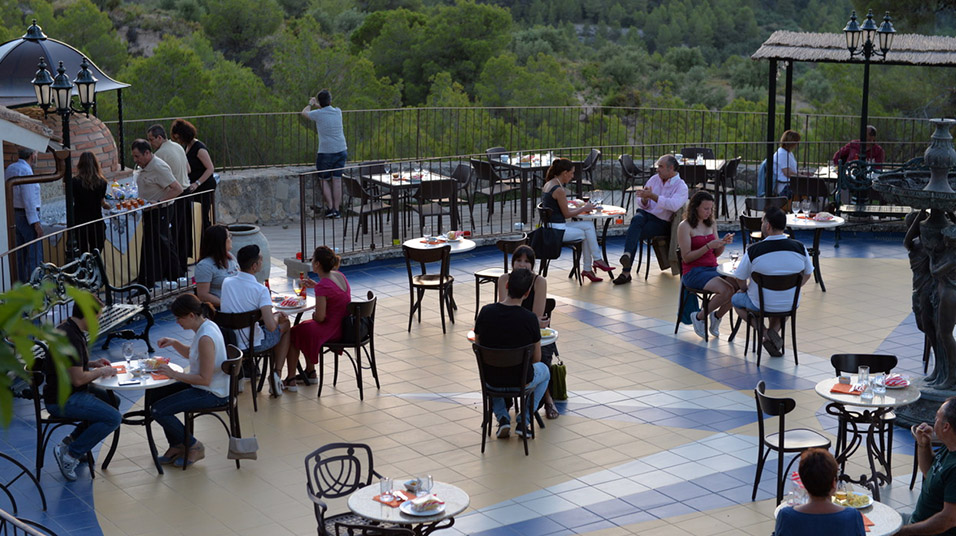 Terraza de La Mota en años anteriores