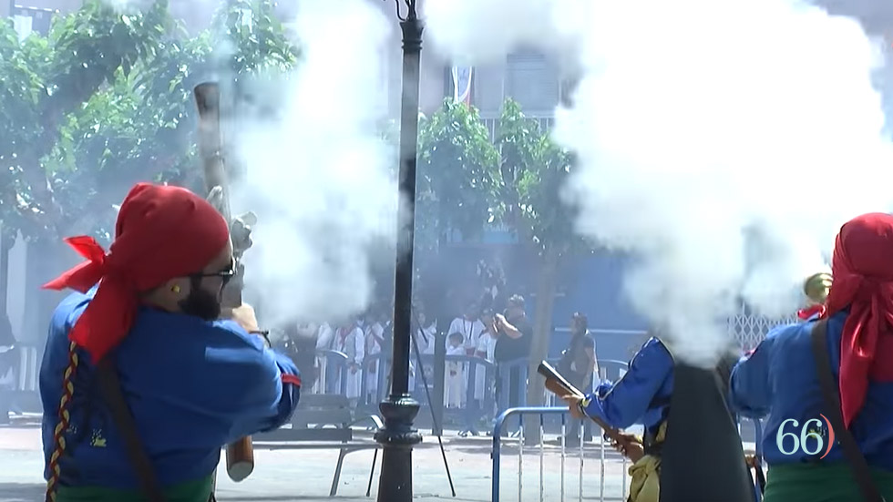 Batalla d'arcabusseria a Muro