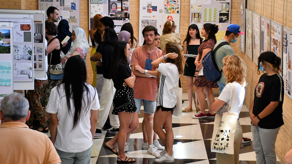 Exposición de proyectos presentados / Foto: Campus UPV Alcoi