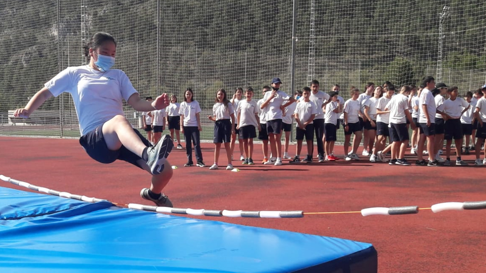 Alumnado EPI durante las Olimpiada / Foto: Ayuntamiento Alcoy