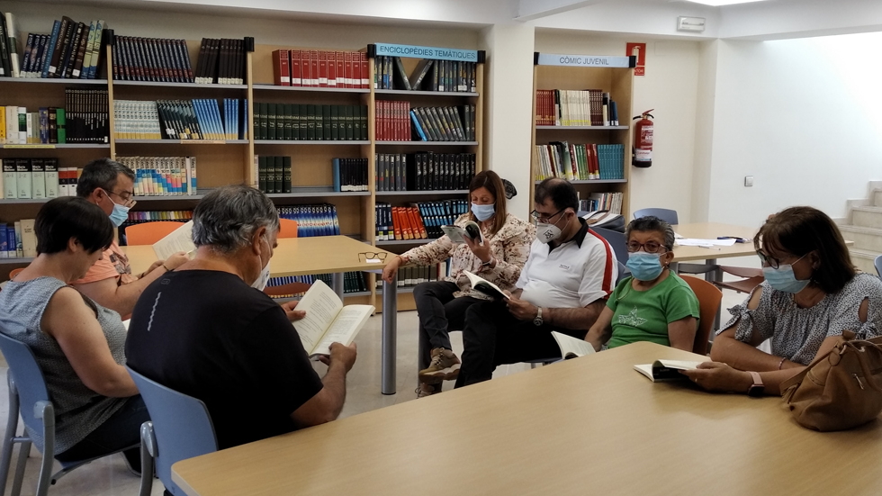 Lectura fàcil amb el TAPIS / Foto: Ajuntament Muro