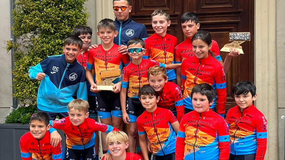 Joves del Club Ciclista Rafa Valls / Foto: Instagram CC Rafa Valls
