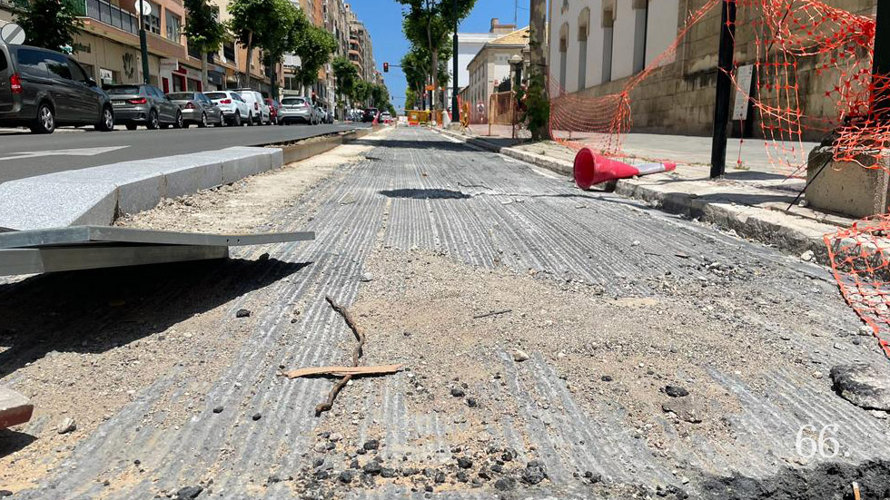 Carril bici en Juan Gil-Albert / Foto: SBG