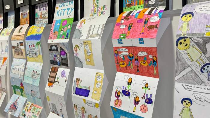 Treballs exposats en l'&Agrave;gora