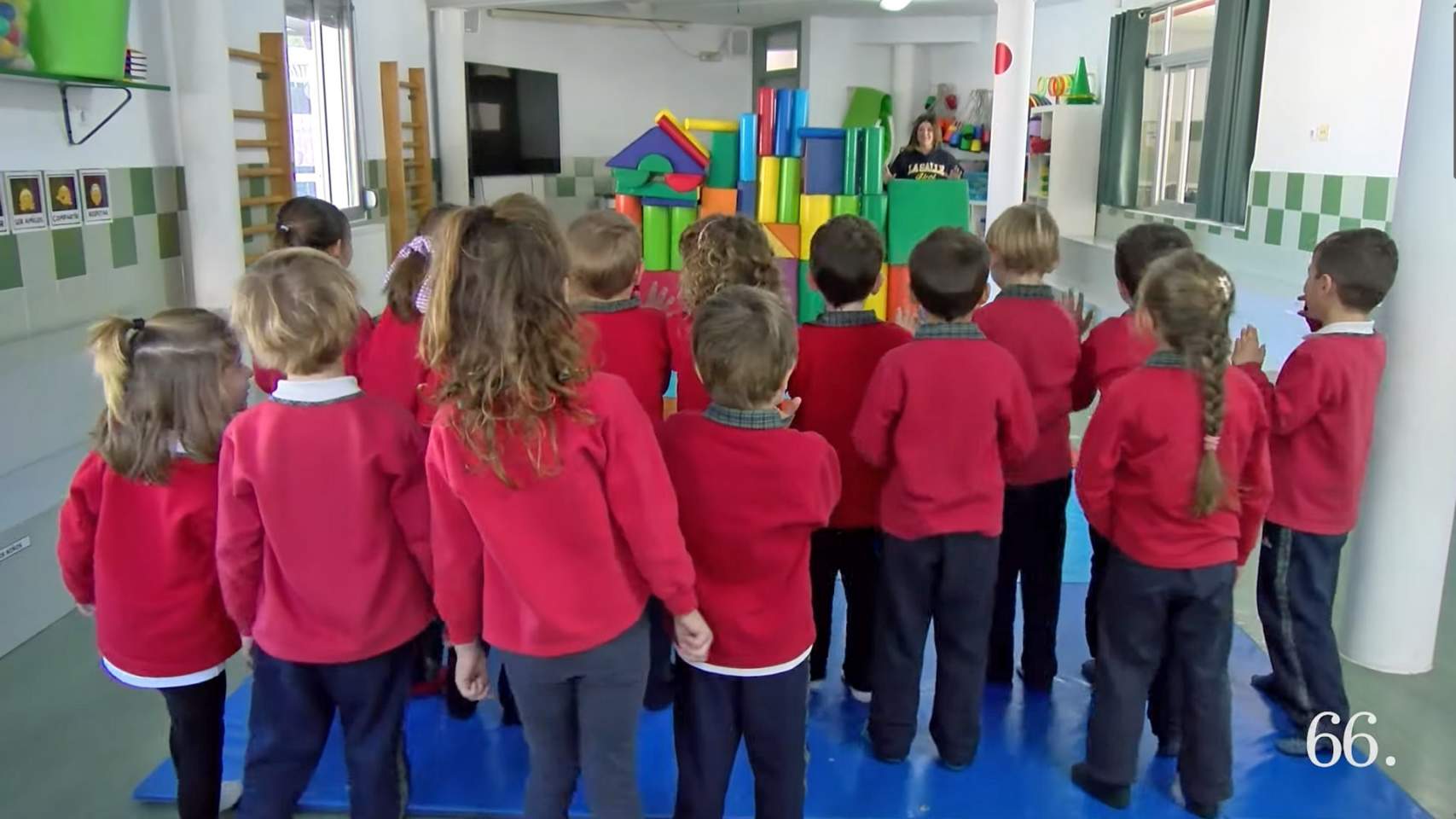 Classe d'Infantil en La Salle Alcoi