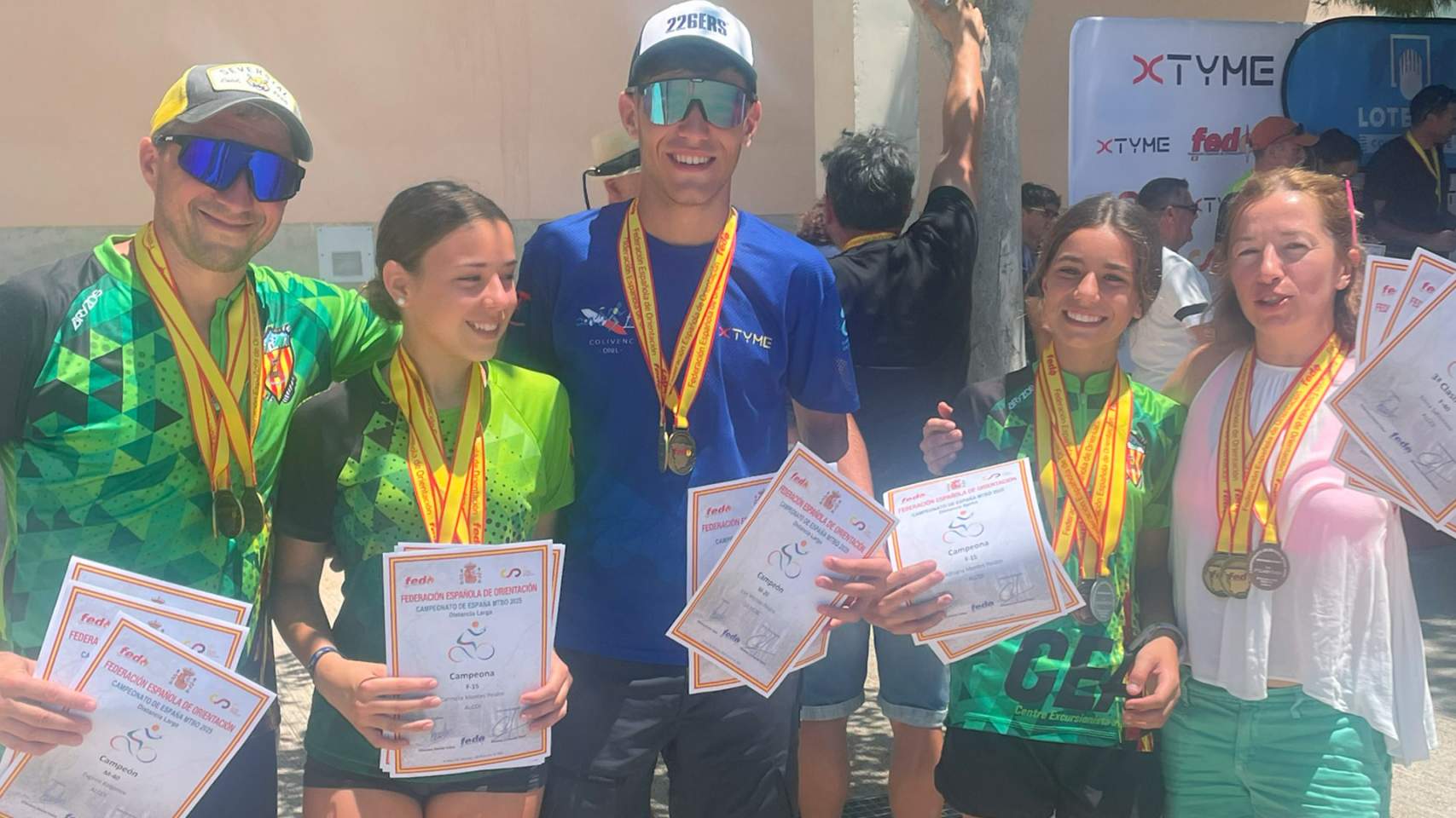 Medallas del CEA en Santa Pola