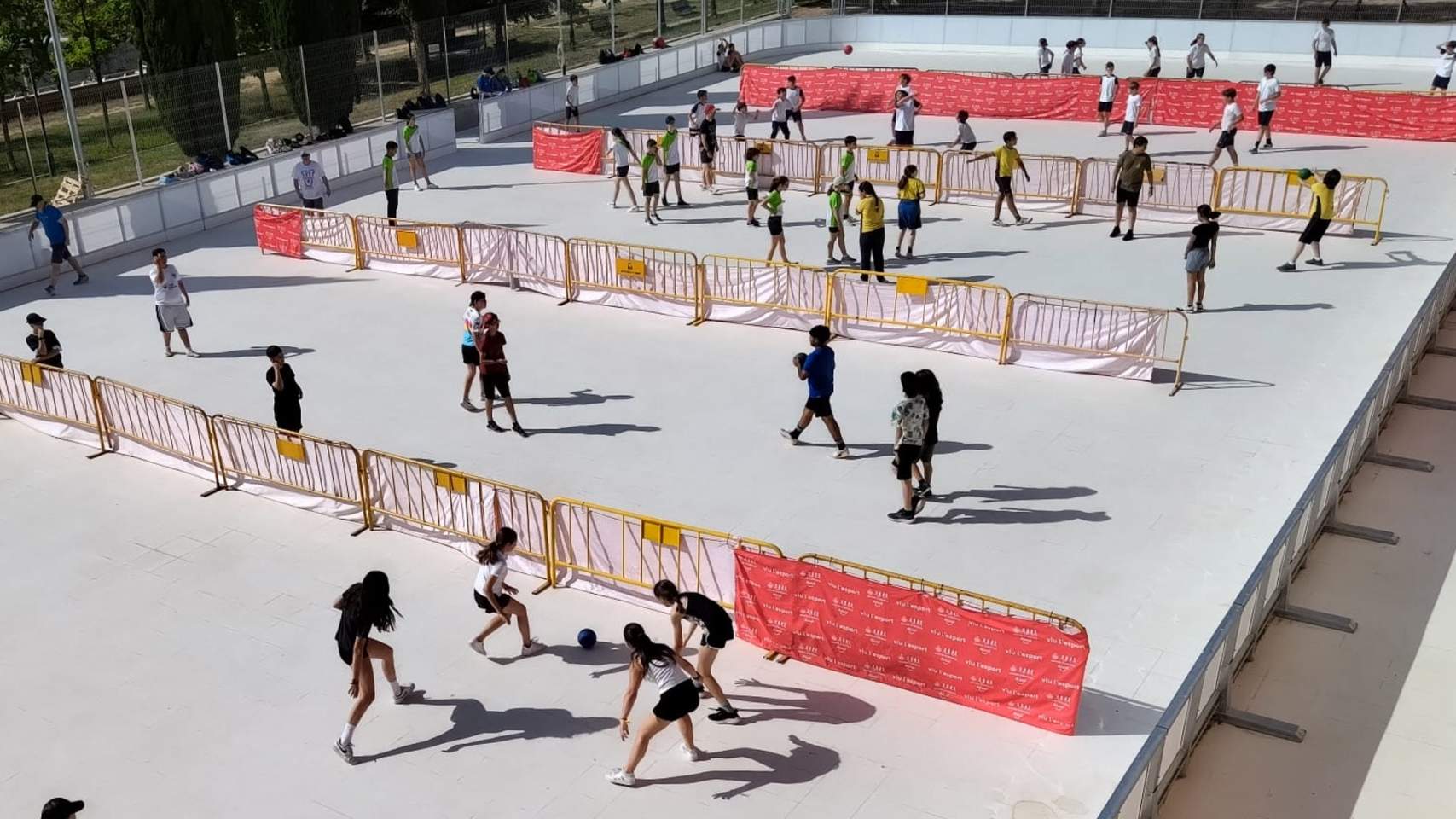 Jornada deportiva en la Zona Nord