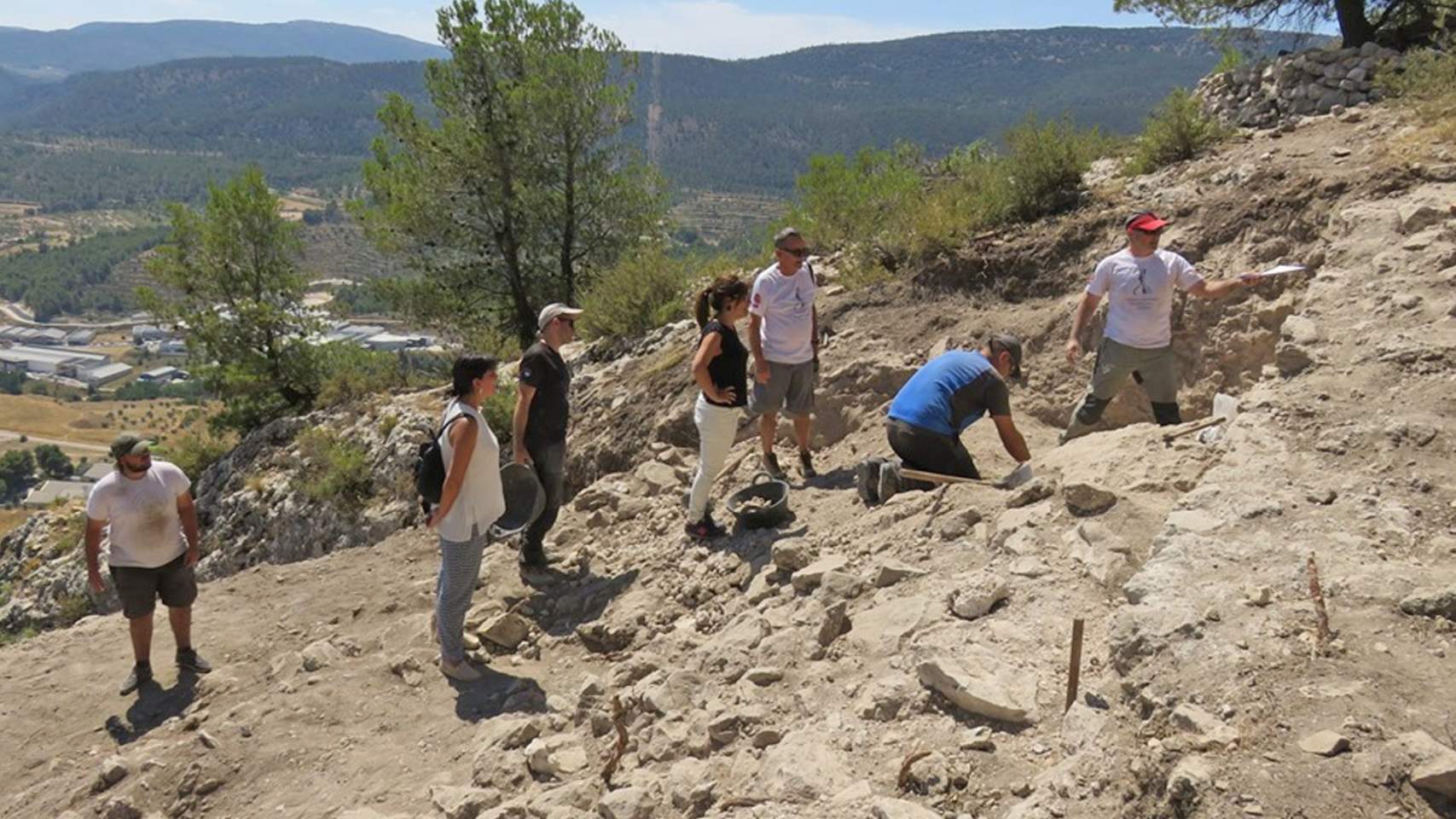 Comencen les obres en el jaciment arqueològic del Castellar per a frenar el seu deteriorament