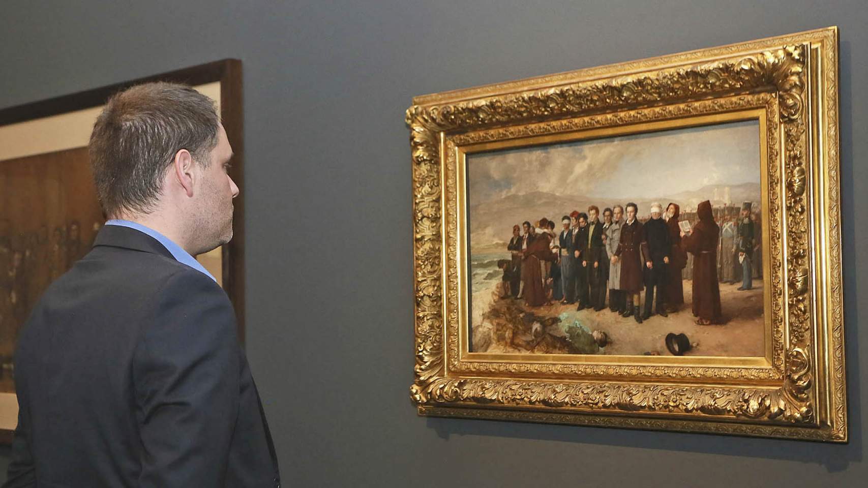 La història plasmada pel pinzell d’Antonio Gisbert, protagonista d’una nova mostra del Mubag