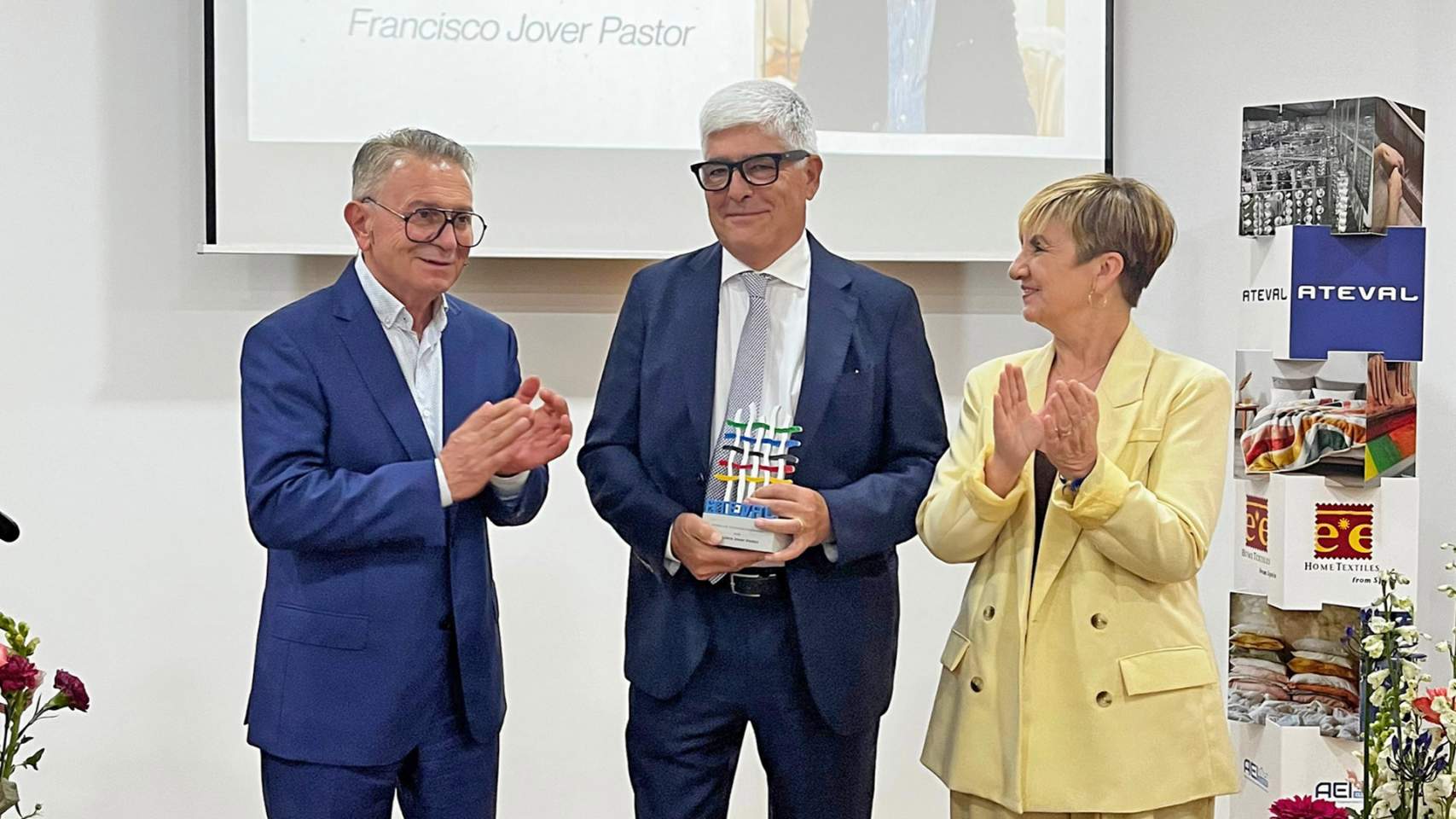 Francisco Jover, premi Ateval 2026 a la Trajectòria Empresarial del Tèxtil Valencià