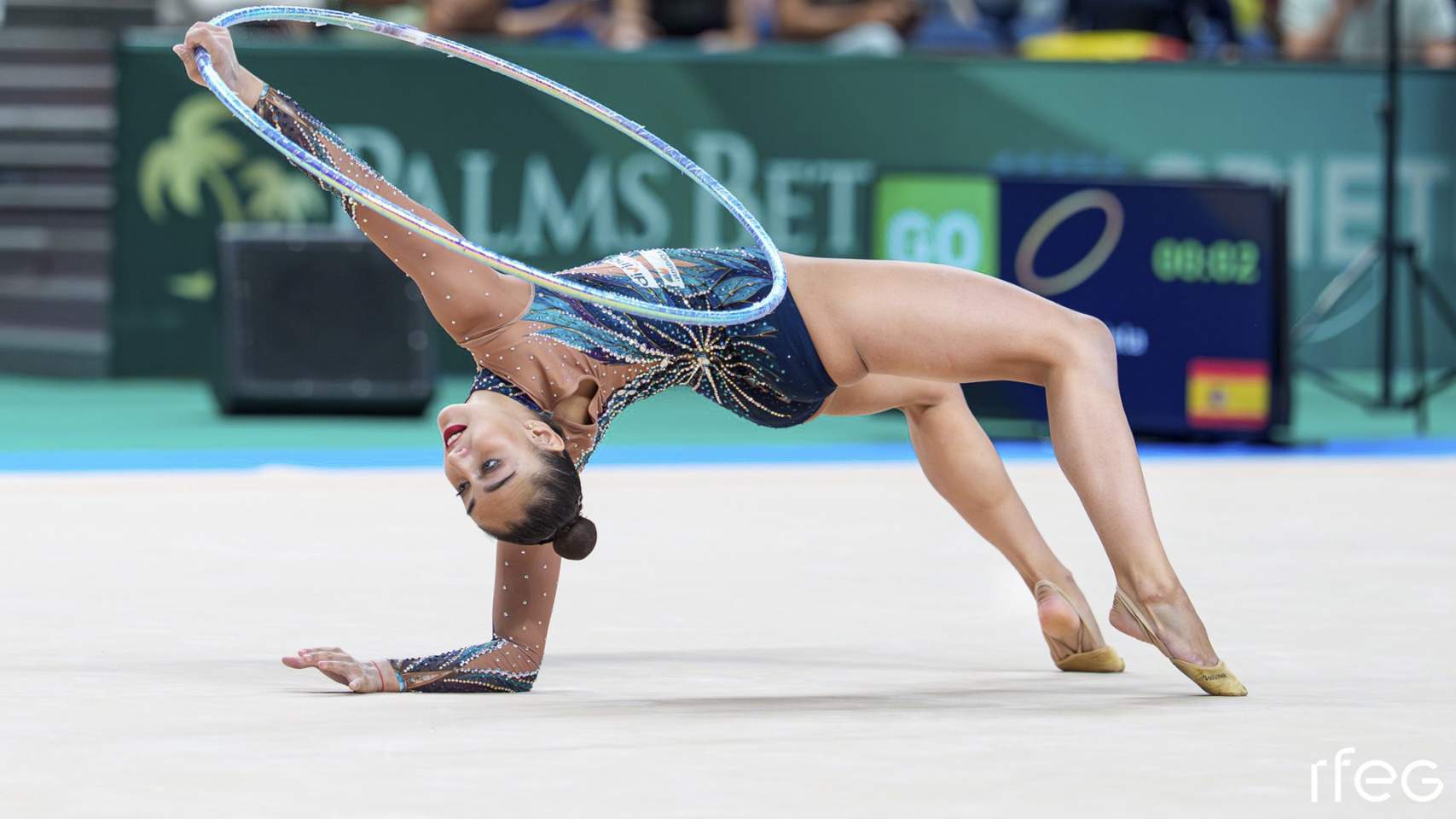 Daniela Pic&oacute; durant la final / Foto: Quique Reig (RFEG)