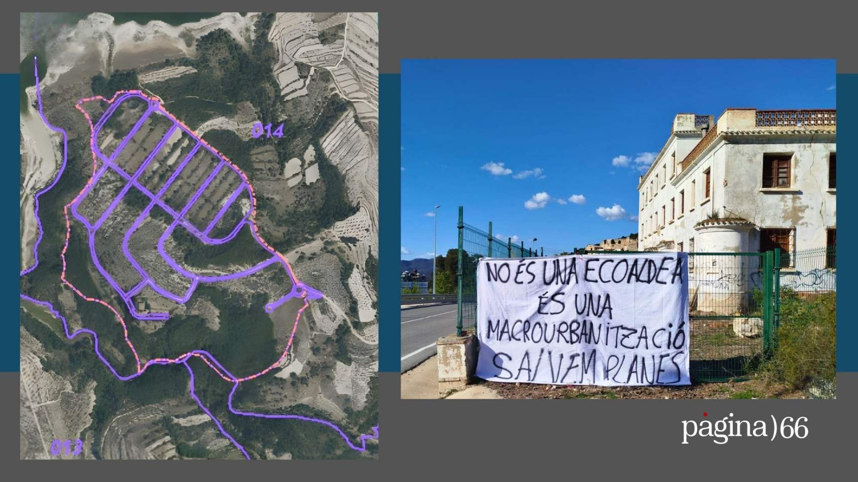 El projecte de 500 xalets al pant&agrave; de Beniarr&eacute;s genera forta oposici&oacute; social