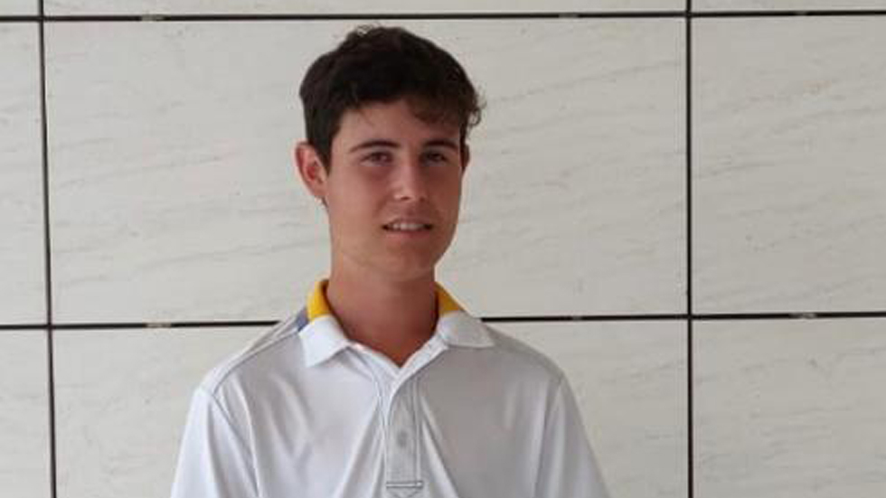 Marc Juan, joven golfista alcoyano