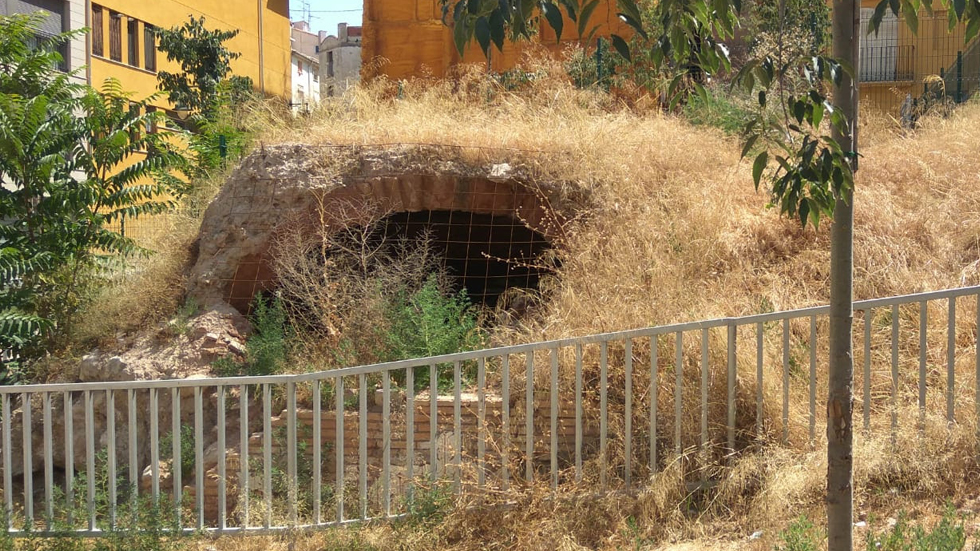 Parte del jardín del Forn Morú / Foto: Compromís