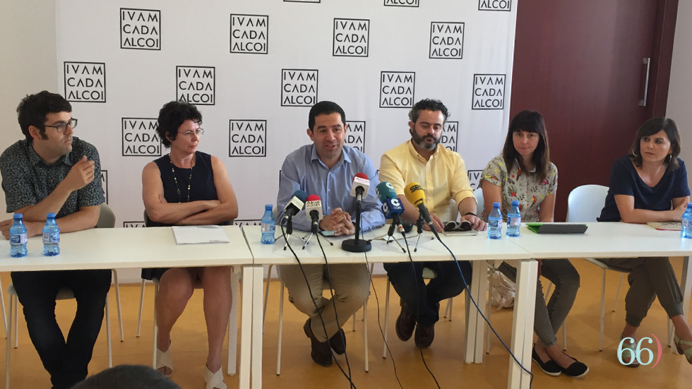 Imatge de la roda de premsa a l'IVAM CADA / Foto: Redacció P66)