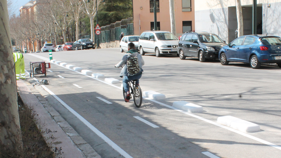 Carril bici de la Zona Norte / Foto: Ayuntamiento de Alcoy