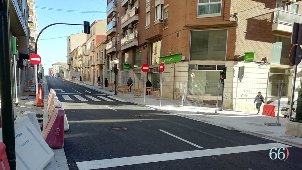 Entenza durante las obras